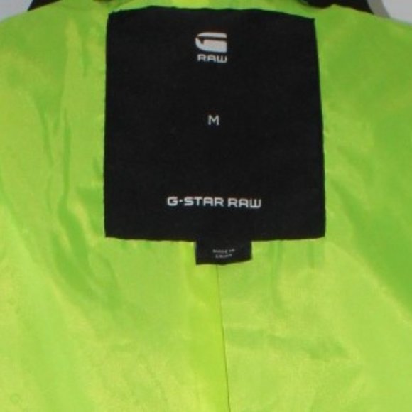 •G Star Raw Neon Track Jacket• - Picture 2 of 3